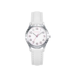 Reloj Viceroy Niña 401210-05 Piel Blanca Acero Analógico