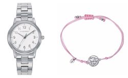 Reloj Viceroy Nińa 401286-04 Acero + Pulsera Plata Corazones