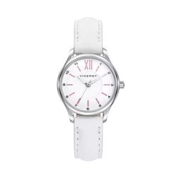 Reloj Viceroy Nińa 461108-02 Piel Blanca