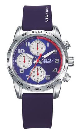 Reloj Viceroy Niño 401469-35 Sport Azul Cronógrafo Acero Analógico