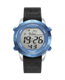 Viceroy Child Watch 41109-39 Czarny nylon i szary kamuflaż Fitband