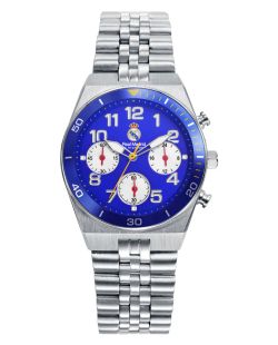 Reloj Viceroy Niño 41156-35 Real Madrid Cronógrafo Acero Bicolor Azul Analógico