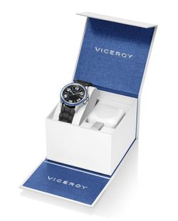 Reloj Viceroy Nińo 42405-54 Sport Negro + Altavoz