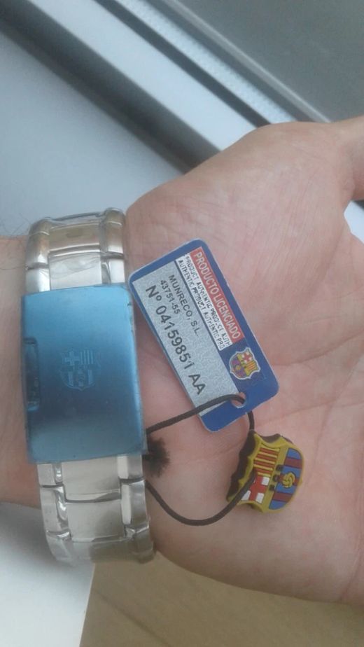 Reloj Viceroy Niño 43751-55 Fc Barcelona Acero Analógico
