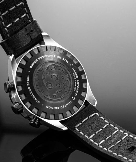 Reloj Vostok Hombre 6S10-320E693 Piel Negra Cronógrafo Acero Analógico