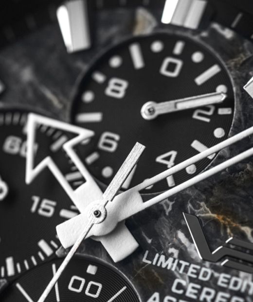 Reloj Vostok Hombre 6S10-320E693 Piel Negra Cronógrafo Acero Analógico