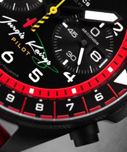 Reloj Vostok Hombre 6S21-326C794 Edición Especial Jurgis Kairys Sport Rojo Acero Analógico