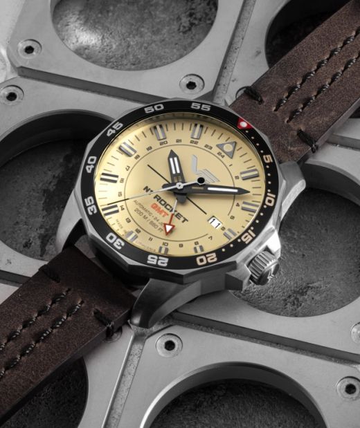 Reloj Vostok Hombre NH34-225A713 Piel Marrón Acero Automático