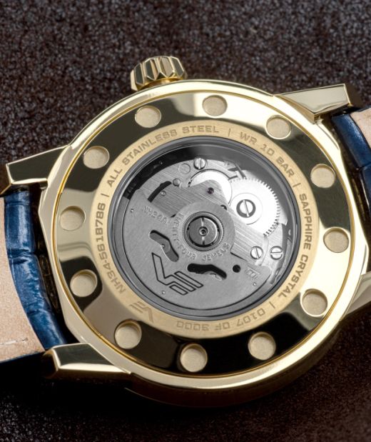 Reloj Vostok Hombre NH34-561B786 Piel Azul Acero Automático