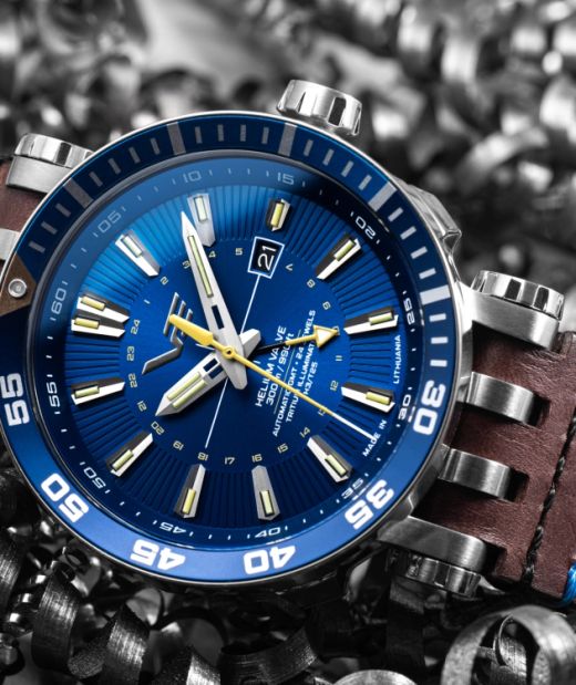 Reloj Vostok Hombre NH34-575A716 Piel Marrón Acero Automático