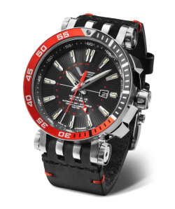 Reloj Vostok Hombre NH34-575A717 Piel Negra Acero Automático