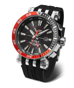 Reloj Vostok Hombre NH34-575A717 Piel Negra Acero Automático
