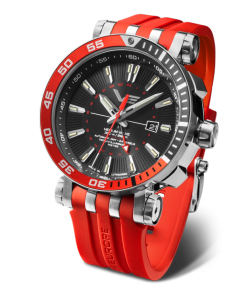Reloj Vostok Hombre NH34-575A717 Piel Negra Acero Automático