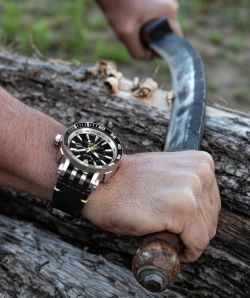 Reloj Vostok Hombre NH34-575A718 Piel Negra Acero Automático