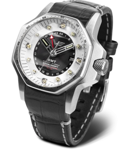 Reloj Vostok Hombre NH34-640A702 Piel Negra Acero Automático