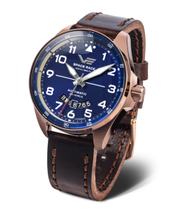Reloj Vostok Hombre NH35-325B746 Piel Marrón Acero Automático