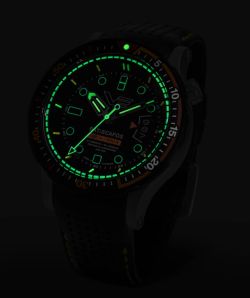 Reloj Vostok Hombre NH35-511E767 Piel Negra Acero Automático