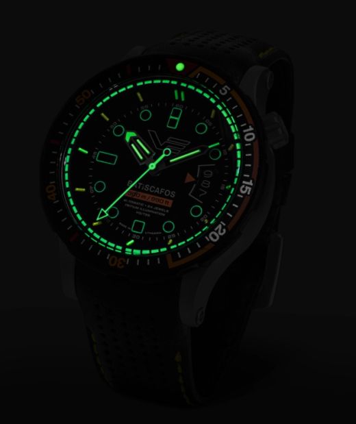 Reloj Vostok Hombre NH35-511E767 Piel Negra Acero Automático