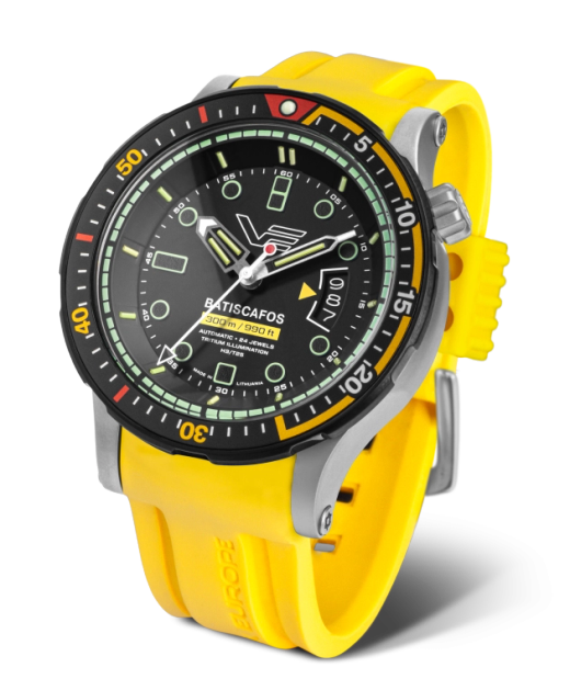 Reloj Vostok Hombre NH35-511E767 Piel Negra Acero Automático