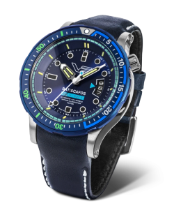 Reloj Vostok Hombre NH35-511E768 Piel Azul Acero Automático