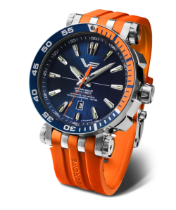 Reloj Vostok Hombre NH35-575A715 Piel Azul Acero Automático