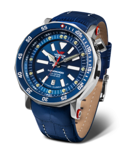 Reloj Vostok Hombre NH35A-620A634 Piel Azul Acero Automático