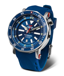 Reloj Vostok Hombre NH35A-620A634 Piel Azul Acero Automático