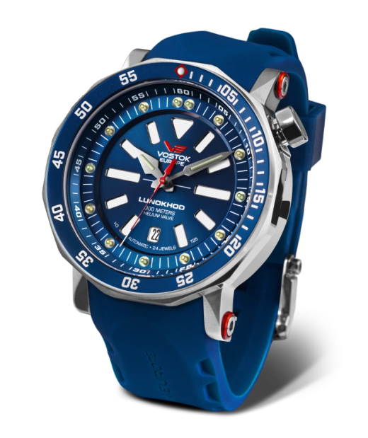 Reloj Vostok Hombre NH35A-620A634 Piel Azul Acero Automático