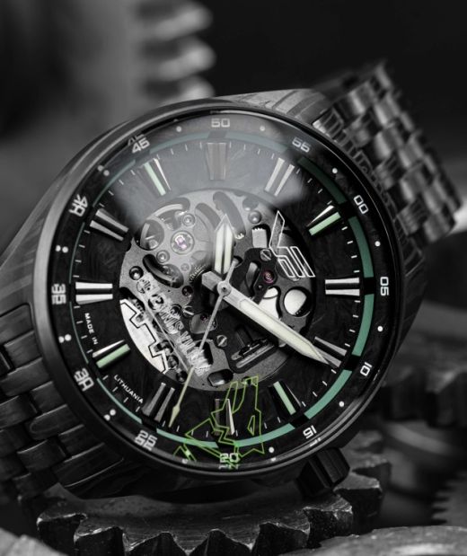 Reloj Vostok Hombre NH72-326D777 Edición Especial Geležinis Vilkas Acero Automático