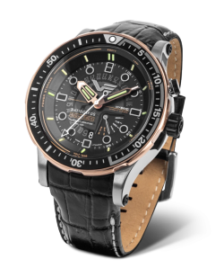 Reloj Vostok Hombre PX84-511E769 Piel Marrón Acero Automático