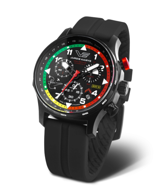 Reloj Vostok Hombre VK68-592C775 Edición Especial Jurgis Kairys Sport Rojo Acero Analógico