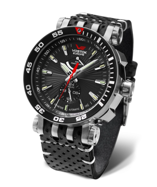 Reloj Vostok Hombre YN84-575A538 Piel Negra Acero Automático
