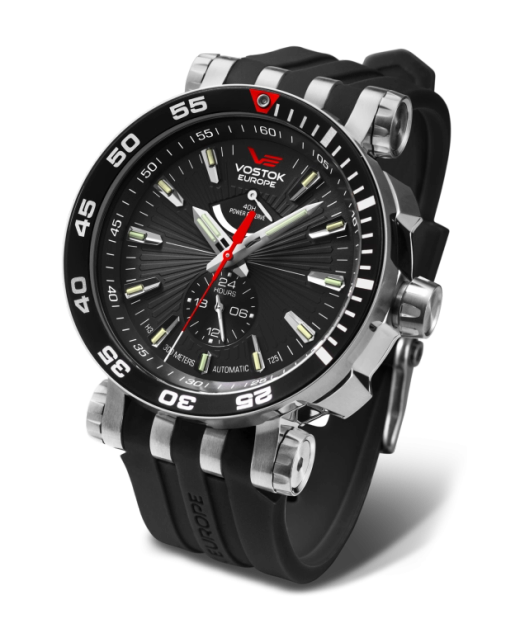 Reloj Vostok Hombre YN84-575A538 Piel Negra Acero Automático
