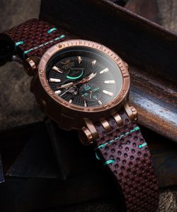 Reloj Vostok Hombre YN84-575O540 Piel Marrón Bronce Automático