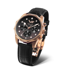 Reloj Vostok Mujer JS20-125B751 Cronógrafo Acero Rose Analógico