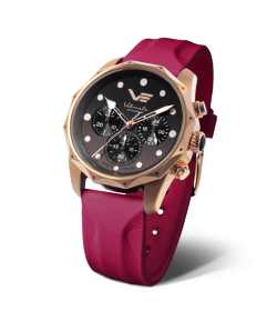 Reloj Vostok Mujer JS20-125B751 Cronógrafo Acero Rose Analógico