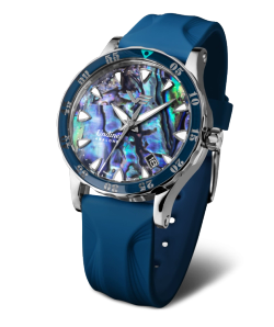 Reloj Vostok Mujer NH35-515A757 Piel Azul Acero Automático