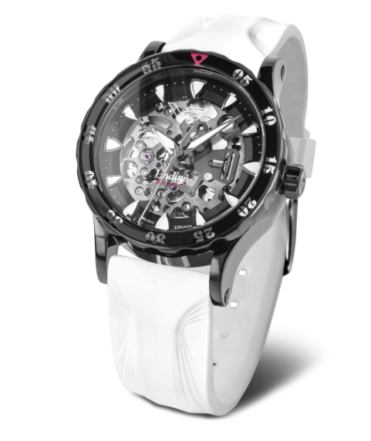 Reloj Vostok Mujer NH72-515D766 Piel Negra Acero Automático