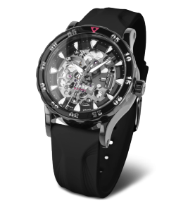 Reloj Vostok Mujer NH72-515D766 Piel Negra Acero Automático