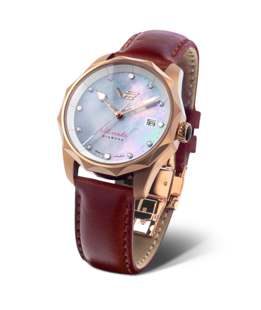 Reloj Vostok Mujer VS42-125B754 Acero Rose Solar
