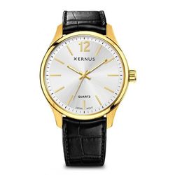 Relógio Masculino Xernus XE2001-2 Couro Preto
