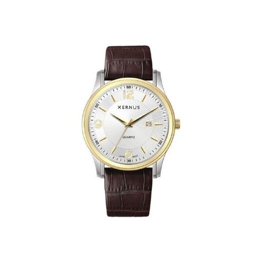 Montre homme Xernus XE2009-D en cuir marron