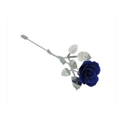 Rosa Tallo Latón 26cm NF0050M-AZ Azul