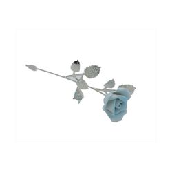 Rosa Tallo Latón 26cm NF0050M-C Celeste