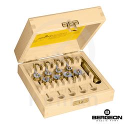 Set Bergeon Acero 55105 (12) Unidades Estrapadas Para Calibres ETA+ (1) Mango