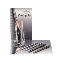Set Bolígrafo-Roller Acero HK6023 (6) Unidades
