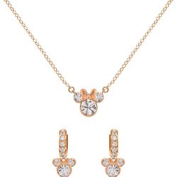 Set Colgante Pendientes Disney Madre Hija SF00488PRWL-PH.CS Minnie Dorado