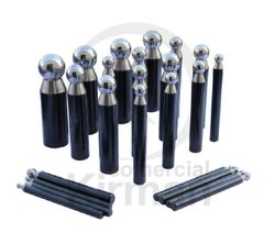 Set Embutidores Acero 95mm 28143 (24) Unidades De 2,35-25mm