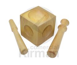 Set Embutidores Madera De Boj 28137 (2) Unidades