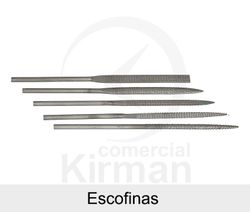 Set Escofinas Acero 46046 Surtido (5) Escofinas Diamantadas 177mm